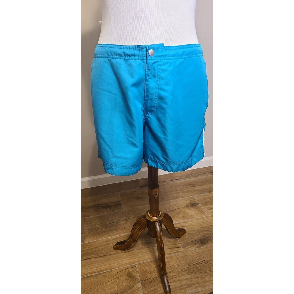 Bonobos Banzai Swim Trunks Men's Size 36 Teal Blue Shorts